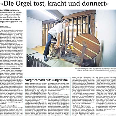 Luzerner Zeitung, 4. August 2015