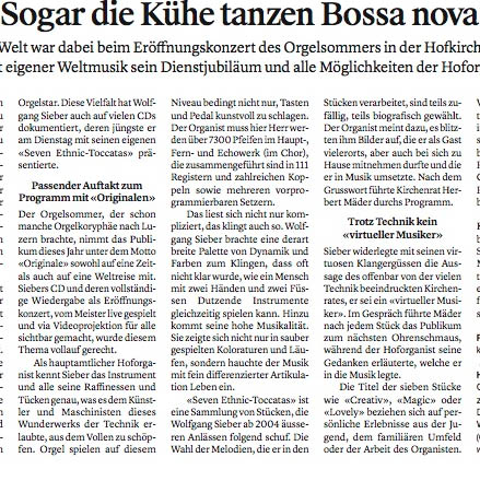 Luzerner Zeitung, 20. Juli 2017 